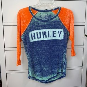 Hurley mid sleeve shirt.